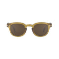 Sun Glasses Round C Gold Green