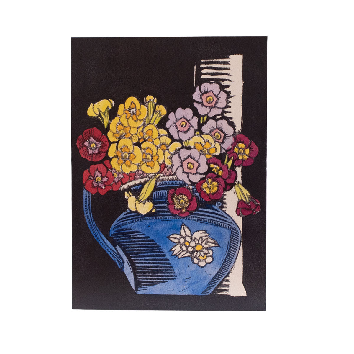 Greetings Card Winifred Gill Polyanthus