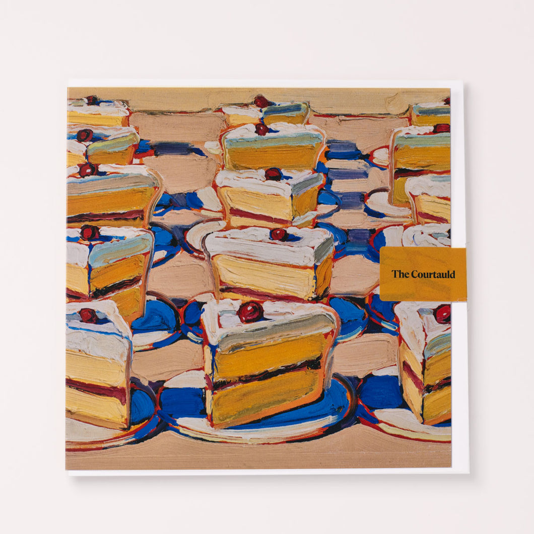 Greetings Card Thiebaud Boston Cremes