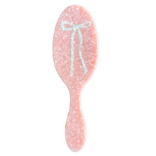 Load image into Gallery viewer, Hair Brush Pink Ballet Bow
