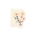 Greetings Card Heart Concertina
