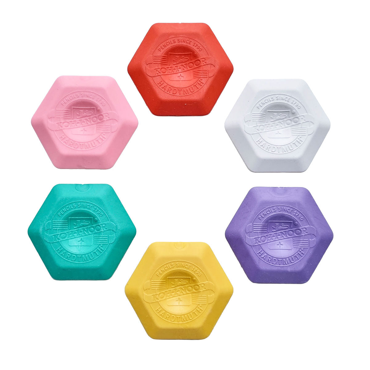 Koh-I-Noor hexagonal eraser