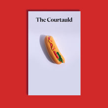 Load image into Gallery viewer, Pin Badge Hot Dog
