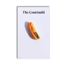Load image into Gallery viewer, Pin Badge Hot Dog
