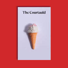Load image into Gallery viewer, Pin Badge Ice Cream Cone
