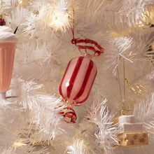 Load image into Gallery viewer, Candy Ornament Pink/Red
