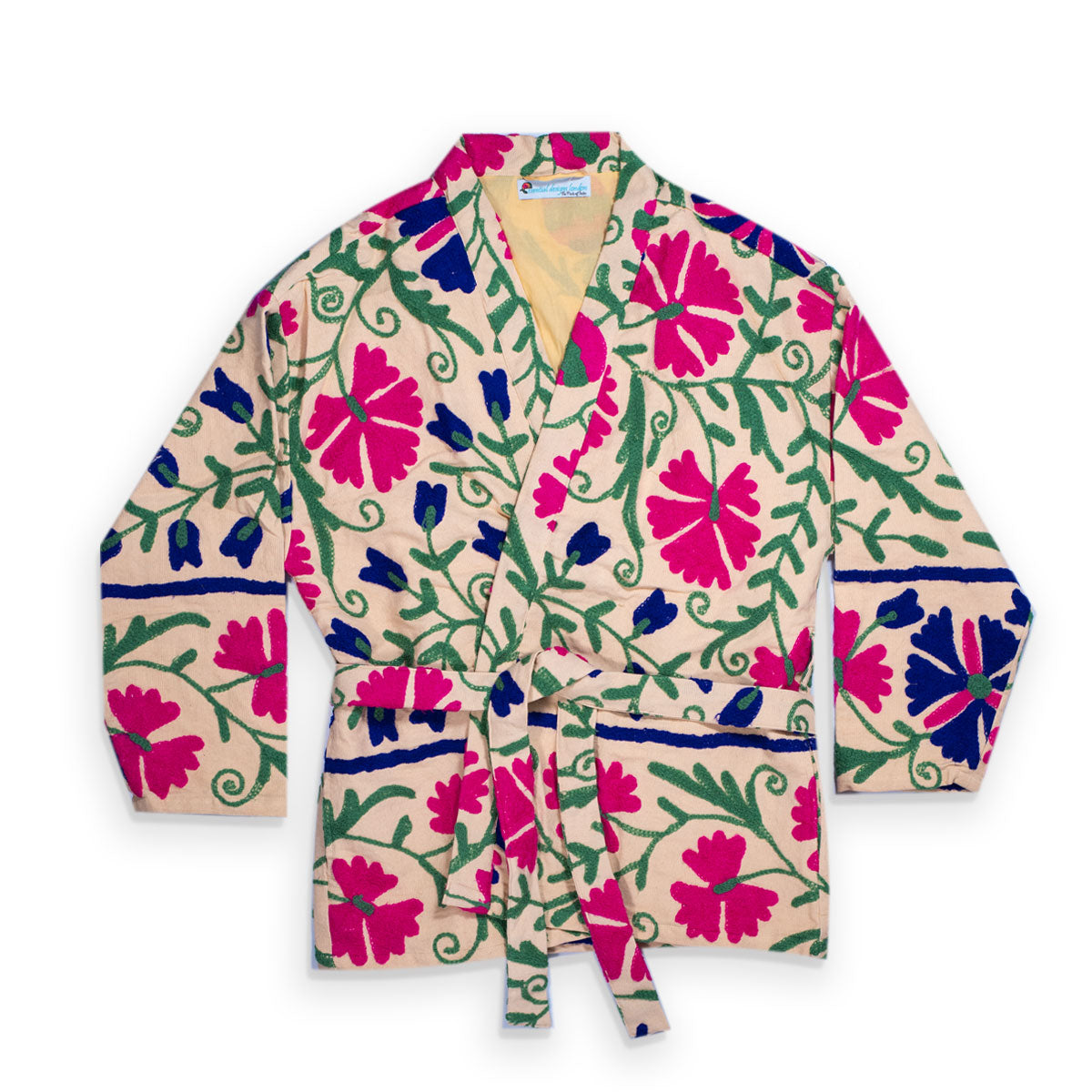 Hand Embroidered Kimono Jacket Asst