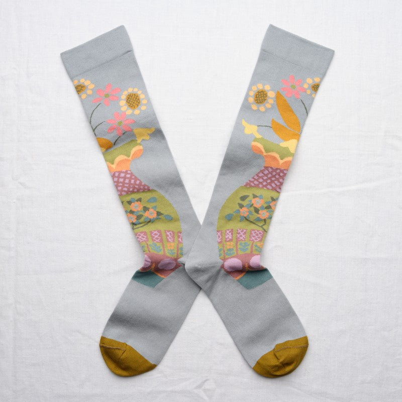 Socks Knee-High Bouquet 36/38