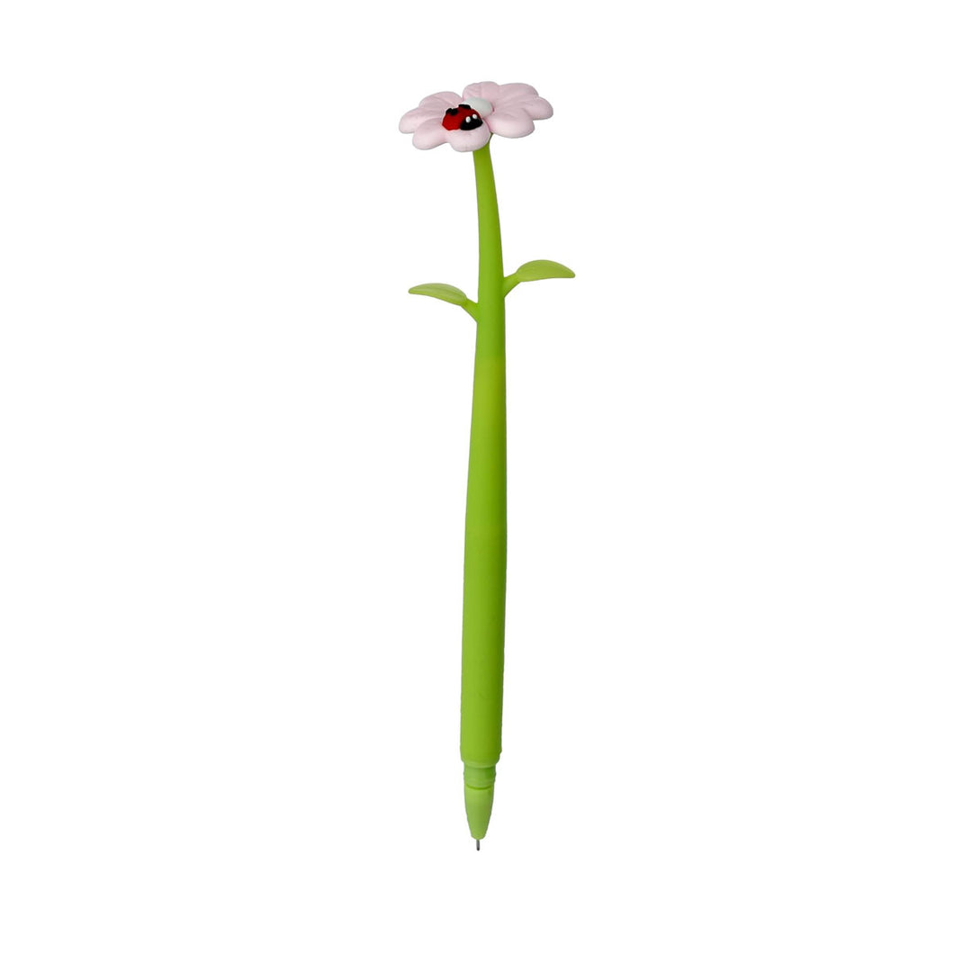 Fine Tip Pen Ladybird Flower