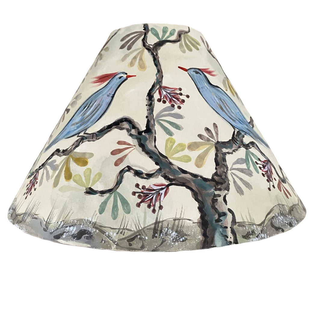 Birds Large Cone Lampshade