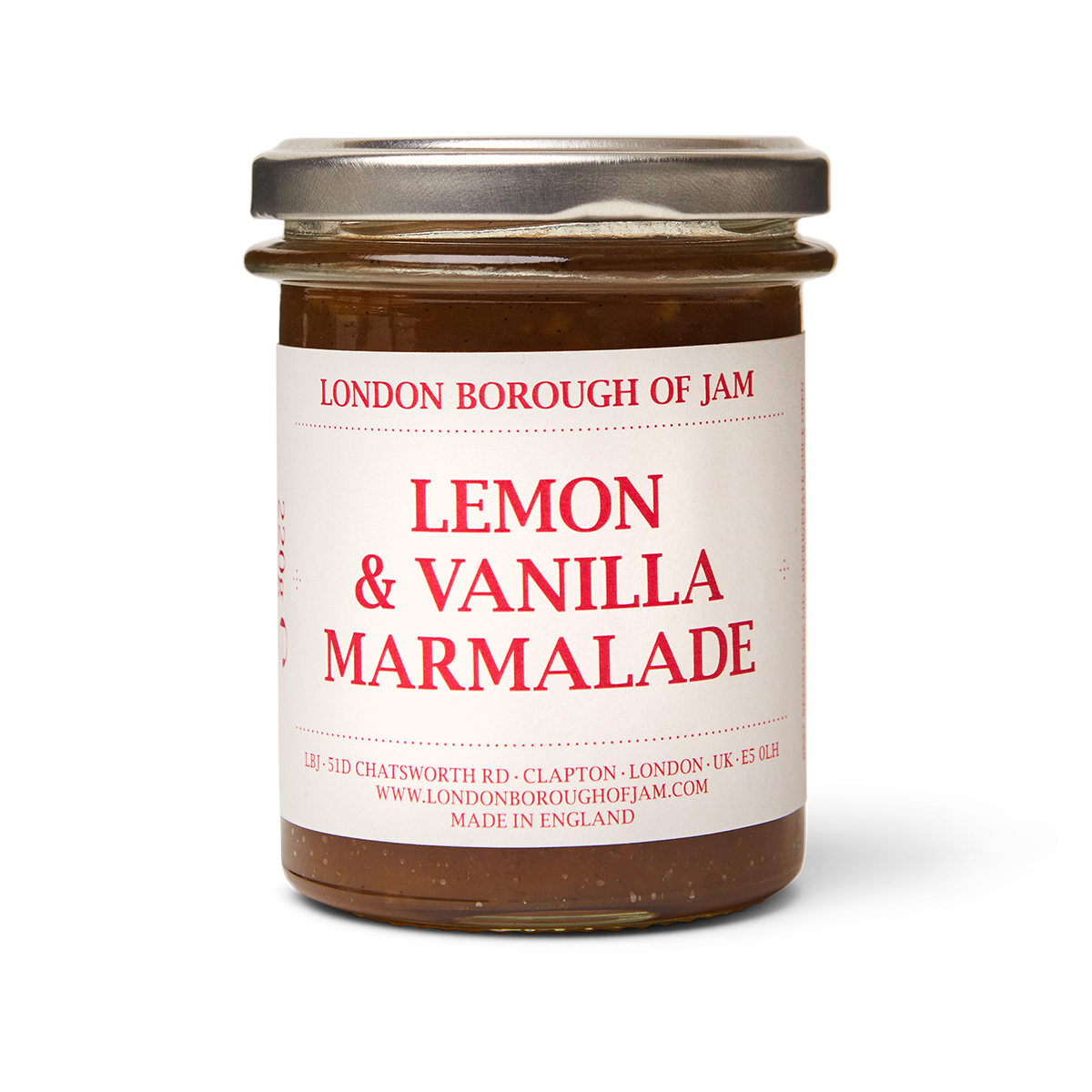 Lemon & Vanilla  Marmalade 220g