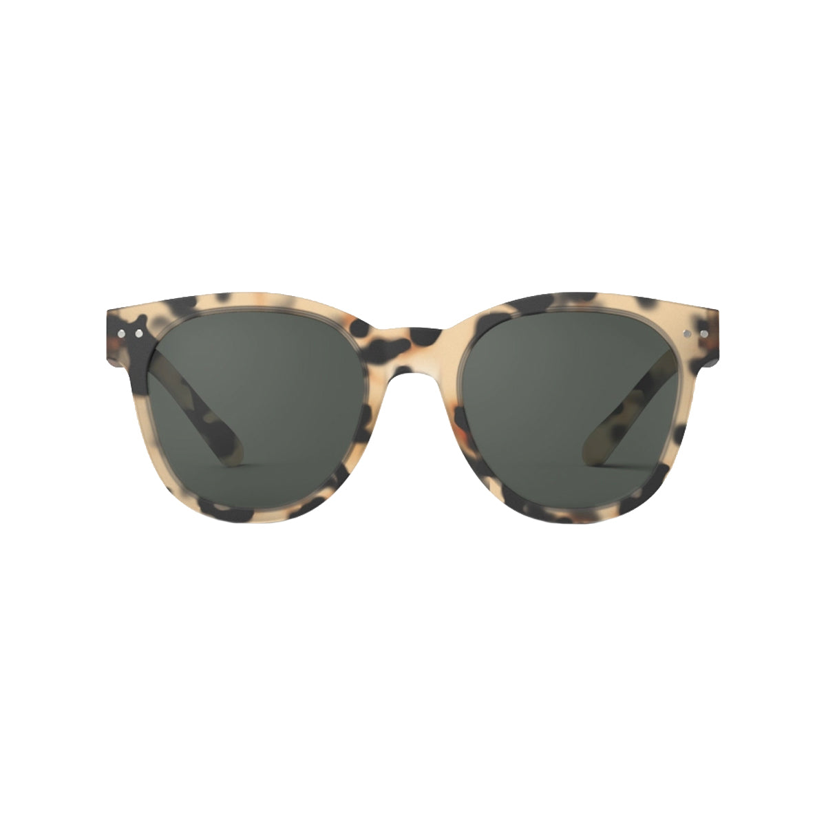 Sun Glasses Round N Light Tortoise