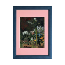 Load image into Gallery viewer, Mounted Print A4 Renoir Lily and Plants
