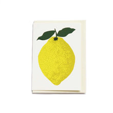 Load image into Gallery viewer, Greetings Card Mini Lemon
