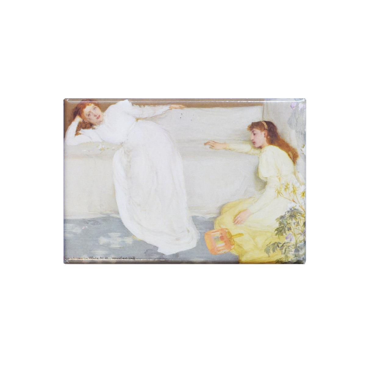 Fridge Magnet Whistler Symphony in White No.III