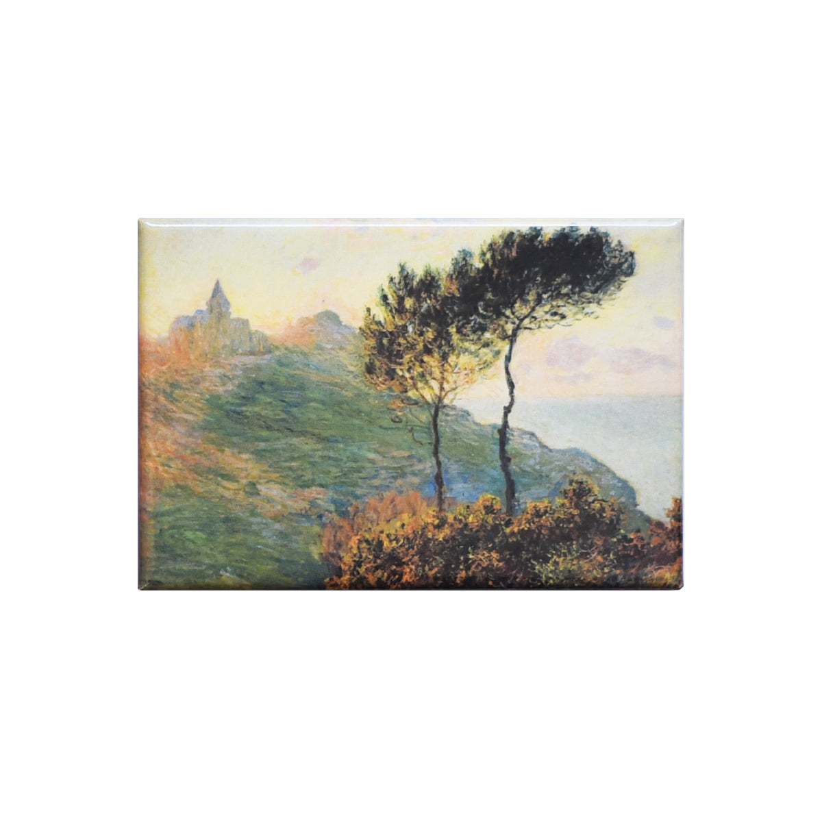 Fridge Magnet Monet The Church at Varengeville
