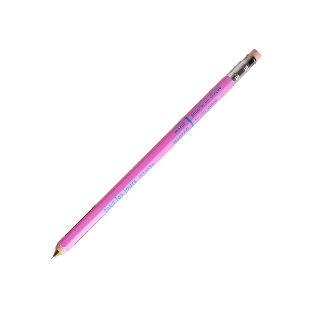 Mechanical Pencil with Eraser - Pink
