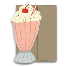 Load image into Gallery viewer, Greetings Card Milkshake
