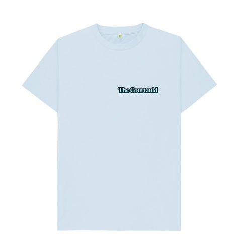 Sky Blue Courtauld Mini Blue Logo T-Shirt