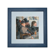 Load image into Gallery viewer, Mounted Print Square Manet Au Café
