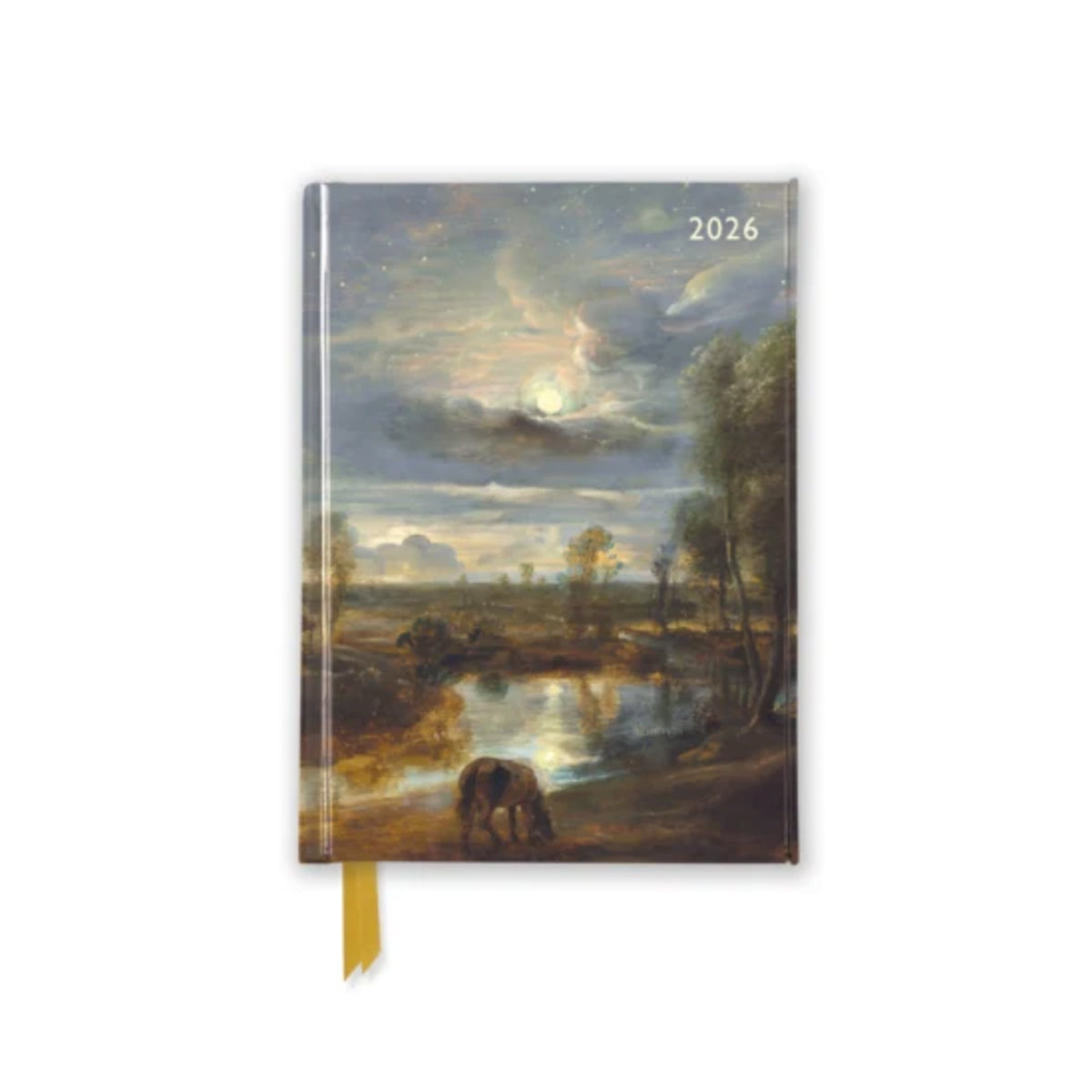 Diary Cover with landscape by moonlight peter paul rubens