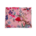 Cotton Robe Pink with Birds