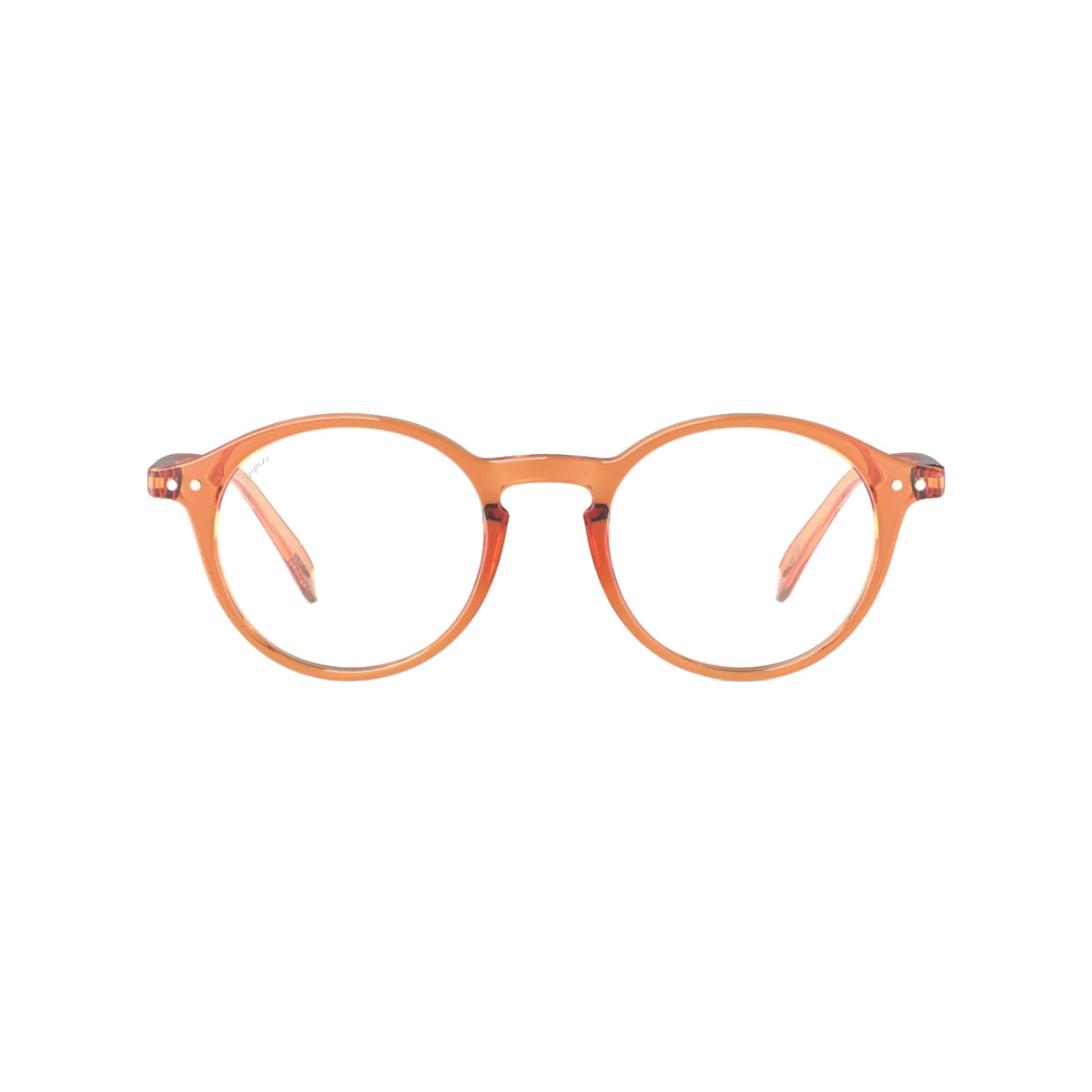 Reading Glasses Round D Orange