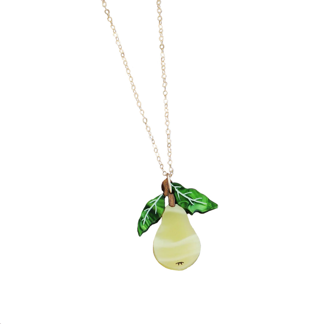 Pear Necklace