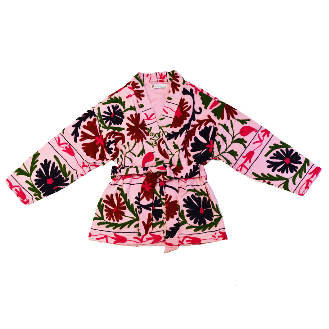 Hand Embroidered Kimono Jacket Asst