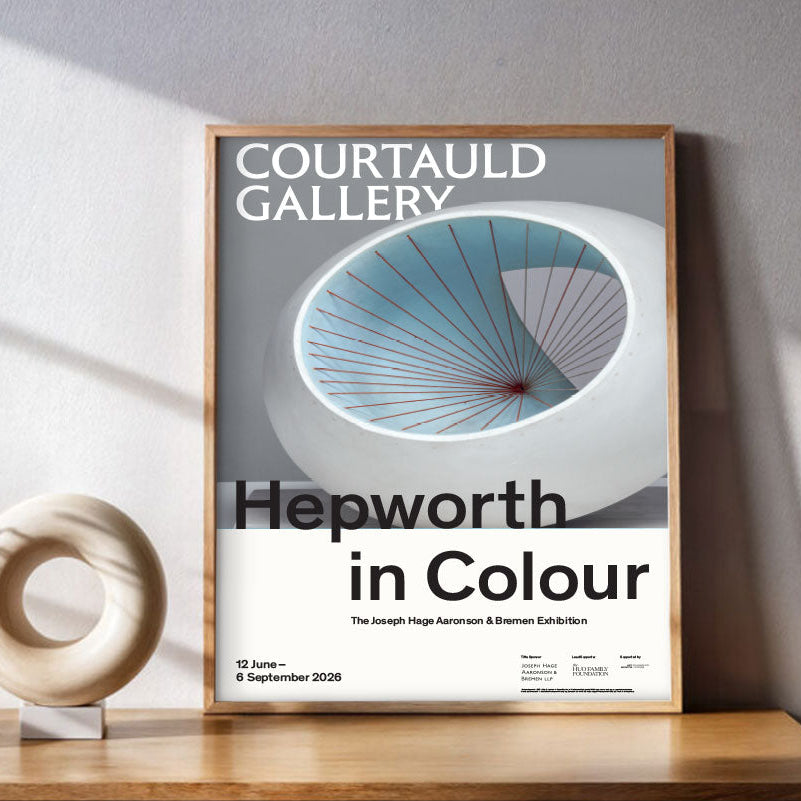Exhibition Poster Hepworth in Colour