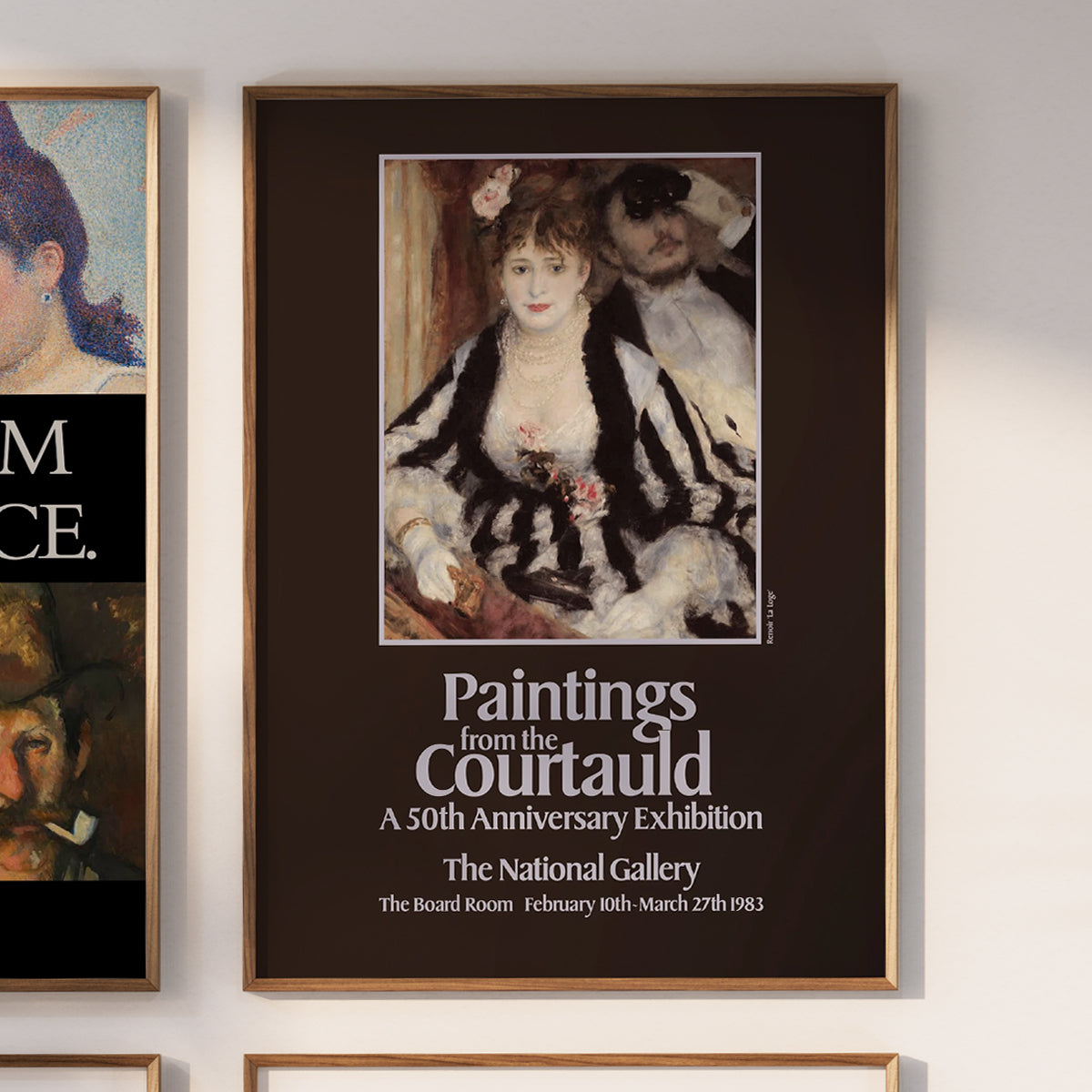 Paintings from The Courtauld archive poster – The Courtauld Shop