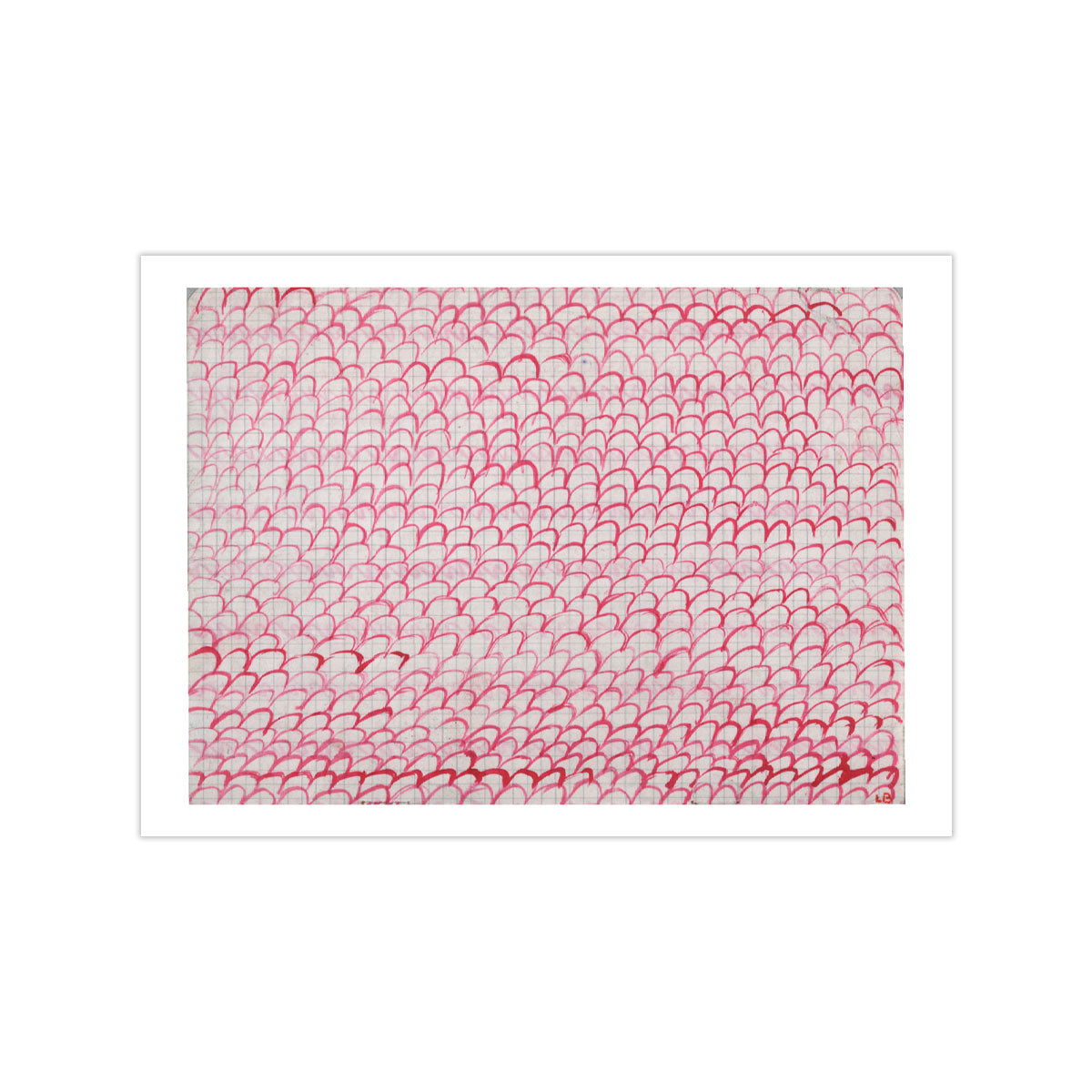 PC Louise Bourgeois Untitled 1965 (Red ink)