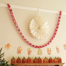 Load image into Gallery viewer, Paper Chain Pink and Red
