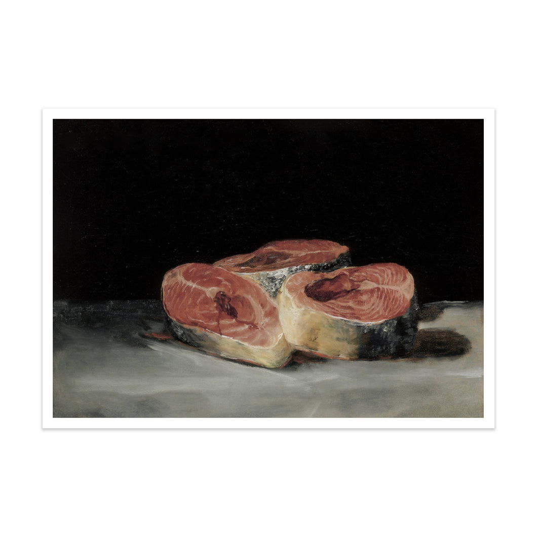 PC Goya Still Life Three Salmon Steaks