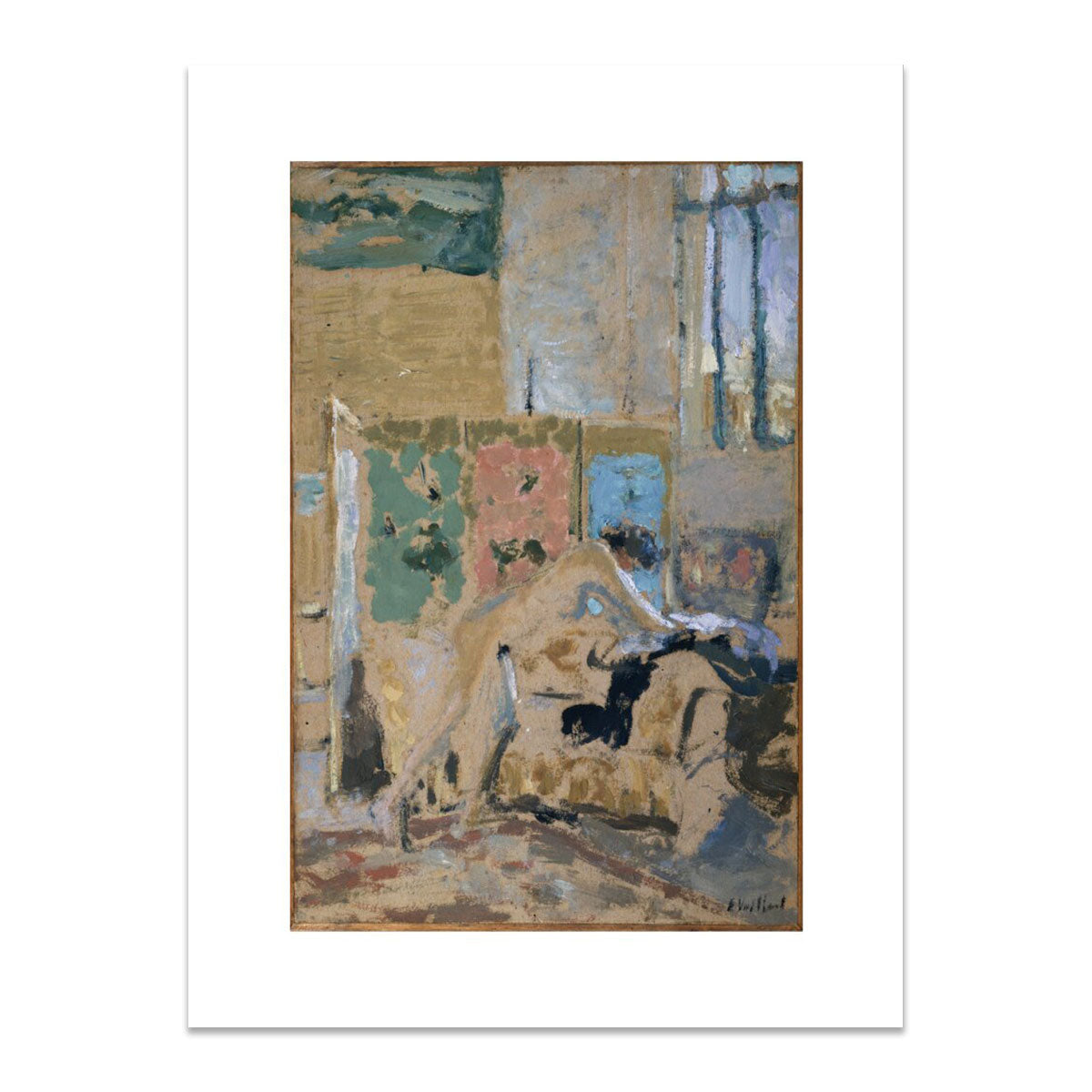 Interior with a Screen