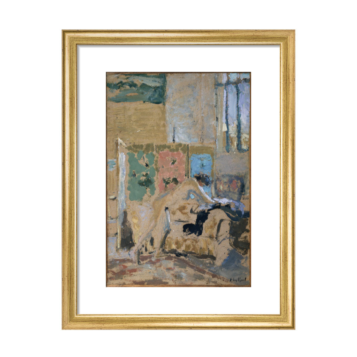 Interior with a Screen