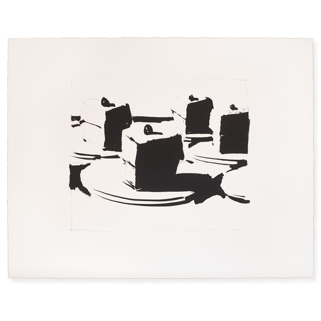 Screenprint, Cake Slices, Wayne Thiebaud