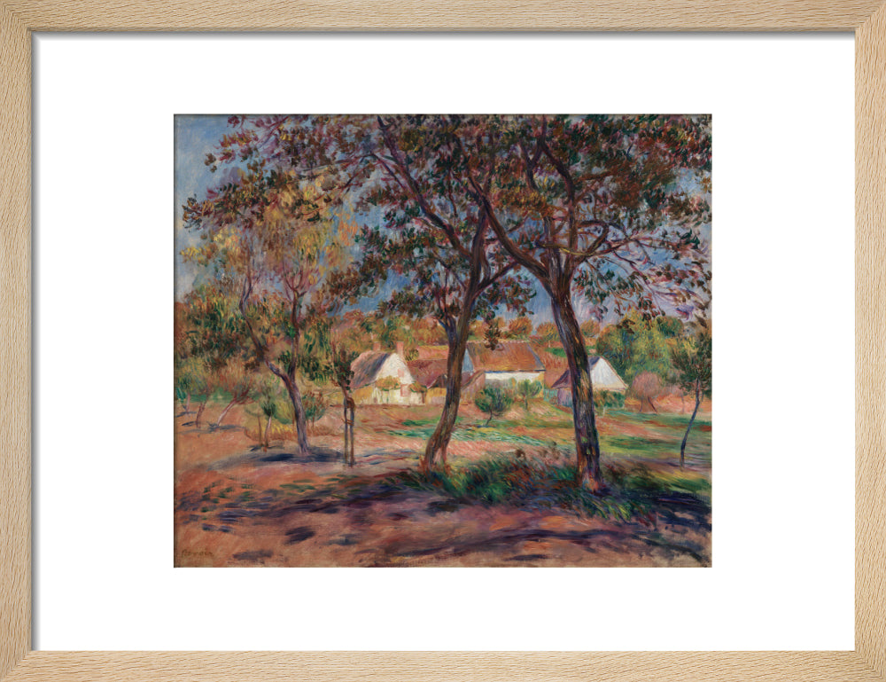 Outskirts of Pont-Aven (art print, small, natural)