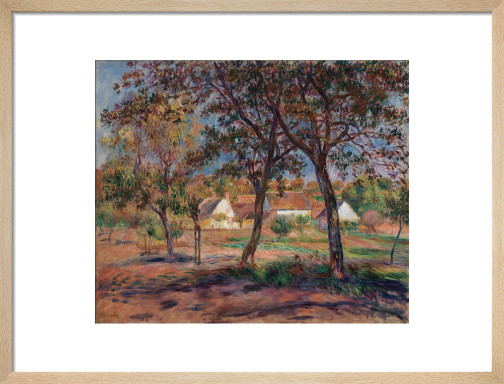 Outskirts of Pont-Aven (art print, medium, natural)