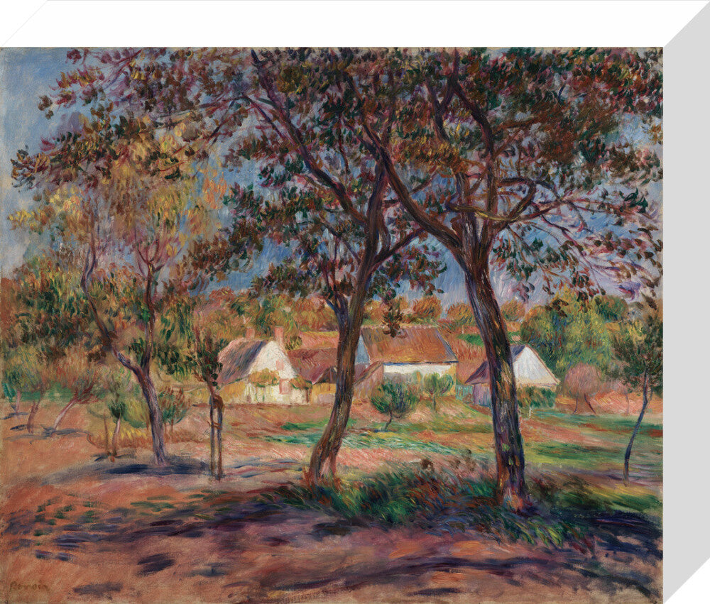 Outskirts of Pont-Aven (stretched canvas, small, unframed)