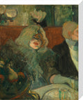 In a Private Dining Room (At the Rat Mort) (stretched canvas, medium, unframed)