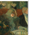 In a Private Dining Room (At the Rat Mort) (stretched canvas, large, unframed)