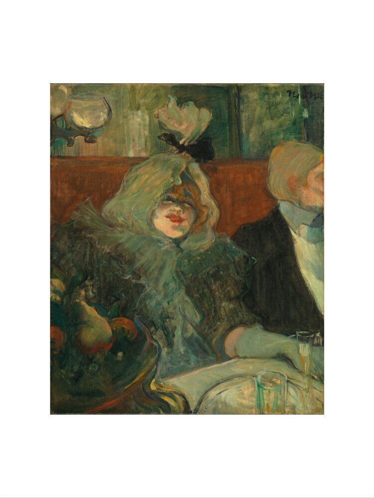 In a Private Dining Room (At the Rat Mort) (art print, extra large, unframed)