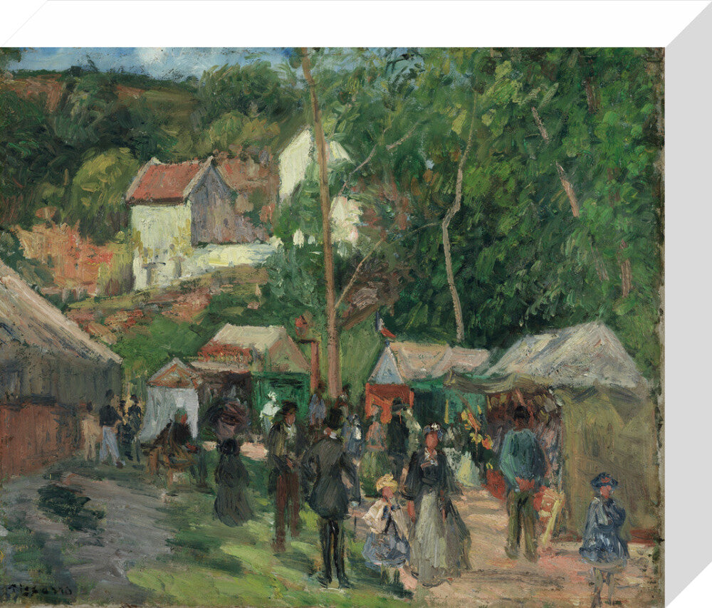 Festival at L'Hermitage (stretched canvas, small, unframed)