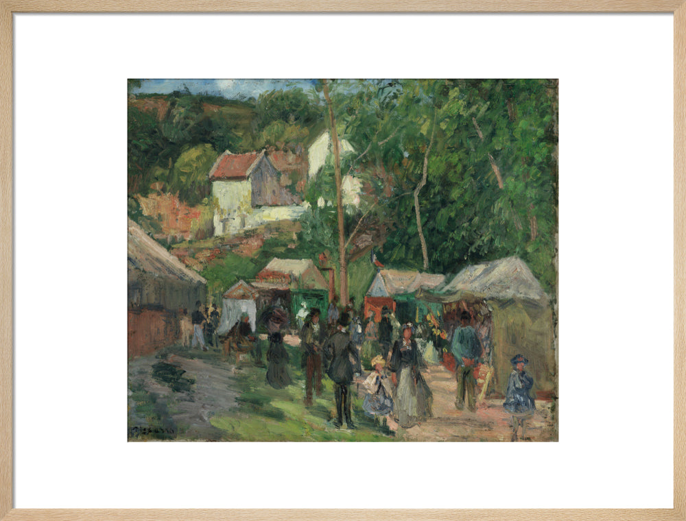 Festival at L'Hermitage (art print, large, natural)