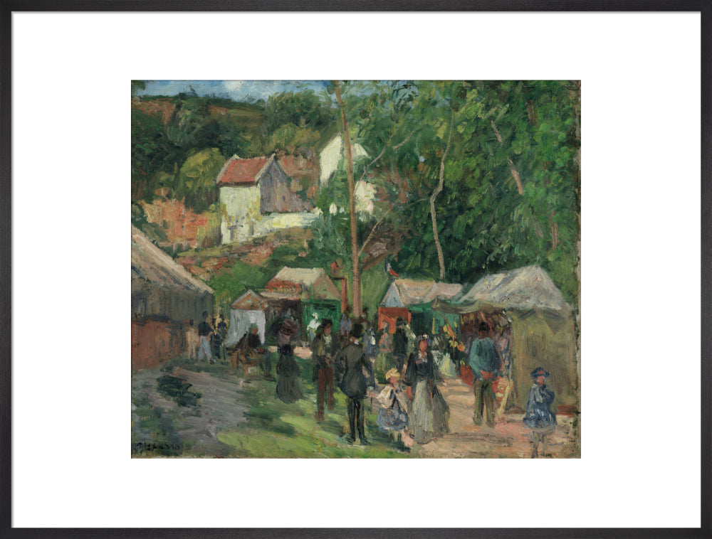 Festival at L'Hermitage (art print, extra large, black)
