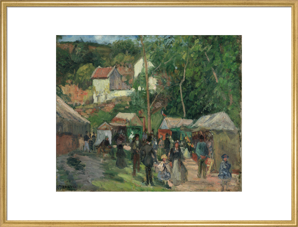Festival at L'Hermitage (art print, extra large, gold)