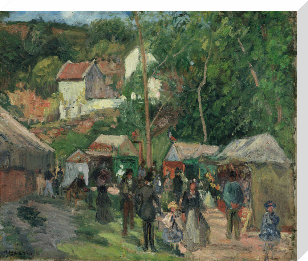 Festival at L'Hermitage (stretched canvas, large, unframed)