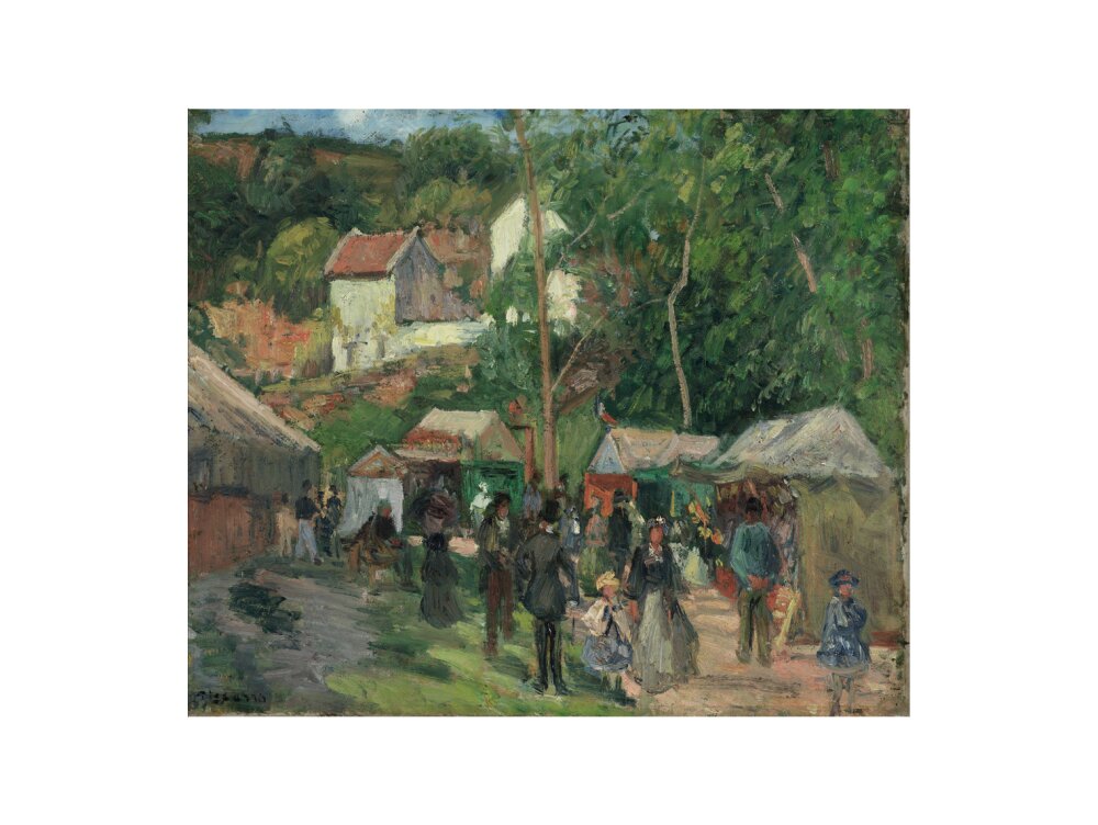 Festival at L'Hermitage (art print, extra large, unframed)