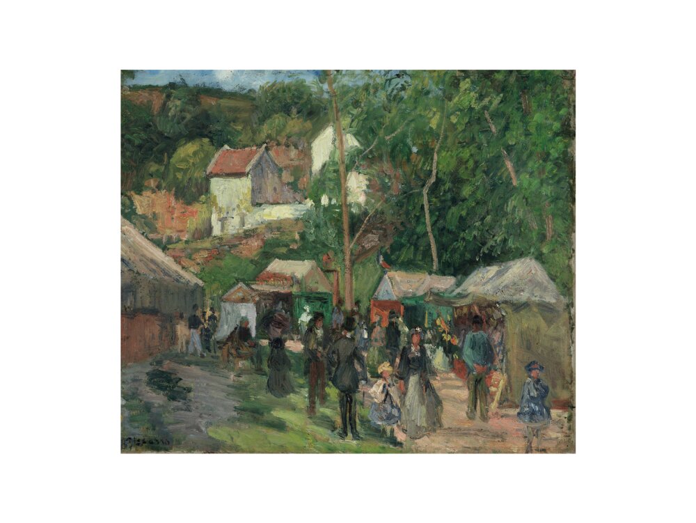 Festival at L'Hermitage (art print, large, unframed)